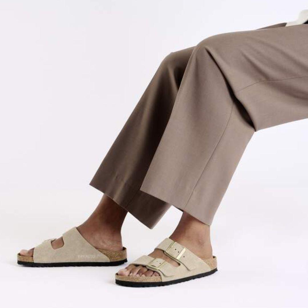 Birkenstock Women's Arizona Suede Leather Sandals